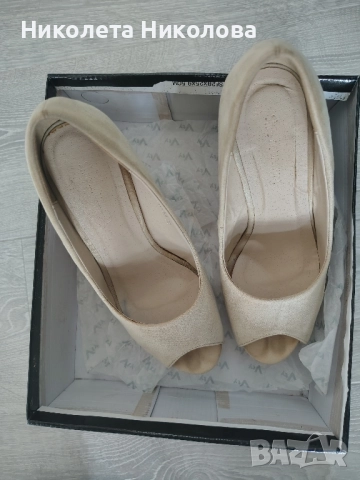 Дамски обувки на платформа , снимка 2 - Дамски елегантни обувки - 51615264