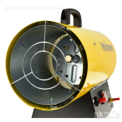 Газов нагревател / печка / калорифер 20kW Heidmann by GEKO 25700H, снимка 2 - Отоплителни печки - 51998216