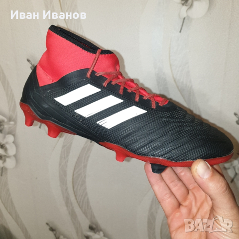 бутонки  Adidas Predator 18.2 Fg M  номер 40 ,5-41, снимка 8 - Футбол - 41316321