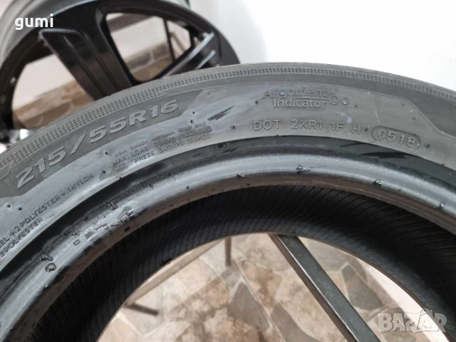 2бр летни гуми 215/55/16 HANKOOK L0711 , снимка 4 - Гуми и джанти - 45414798