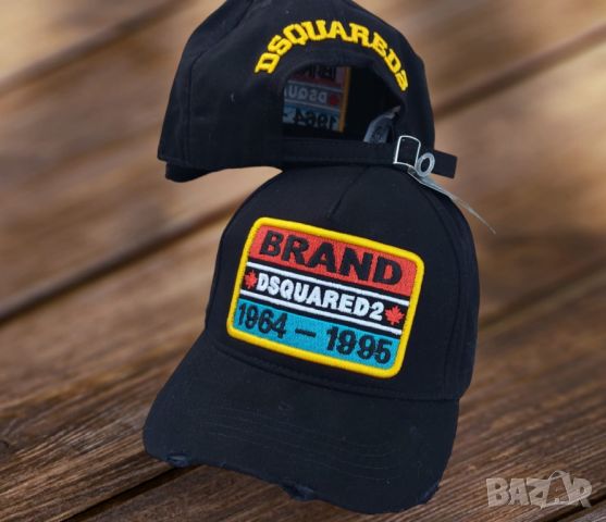 Dsquared 2 hats унисекс шапки с козирка, лого бродерия , снимка 1 - Шапки - 46500659