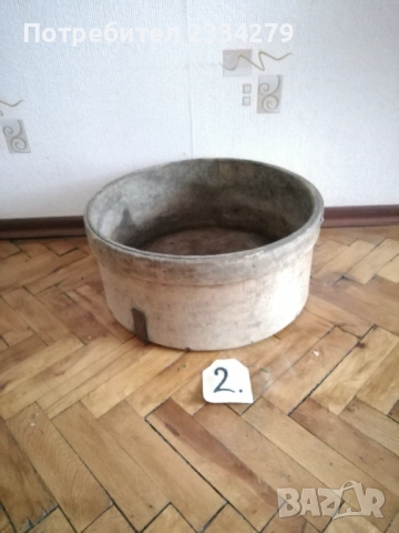 Стари дървени съдове, крини за зърно и сита за брашно и други. , снимка 7 - Антикварни и старинни предмети - 52320068