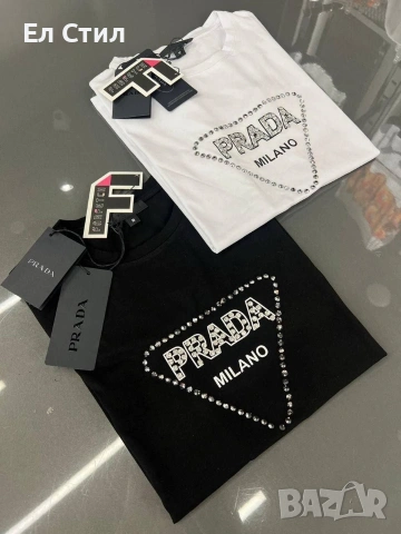 🩷Дамска тениска ✨🔥🔥🔥 👍 ✨𝗣𝗿𝗶𝗰e :15€ НА ЕДРО ✨𝗦ı𝘇𝗲: S M L XL XXL 📌5 бр, снимка 2 - Тениски - 53671996