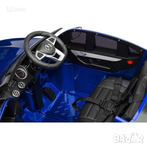 Акумулаторен джип Mercedes GLC63 S мет.син , снимка 11 - Детски велосипеди, триколки и коли - 51613904