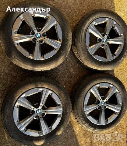 Оригинални джанти BMW 17 цола style 875 X1 X2 U06 U10  U11 , снимка 2 - Гуми и джанти - 53679859