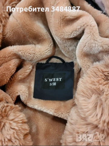 Дамско зимно яке тип "парка" , снимка 3 - Якета - 54278229