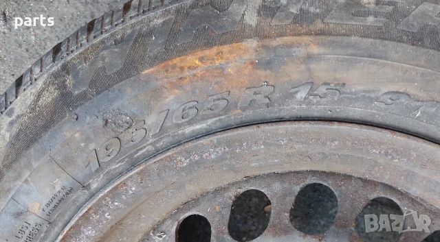 Железна Джанта Мерцедес 15 цола (Н) - 2104005702 - 7Jx15H2 ET37, снимка 8 - Гуми и джанти - 50711649