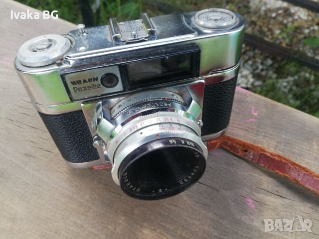 колекционерски немски лентов фотоапарат Braun Paxette, снимка 6 - Фотоапарати - 45618203