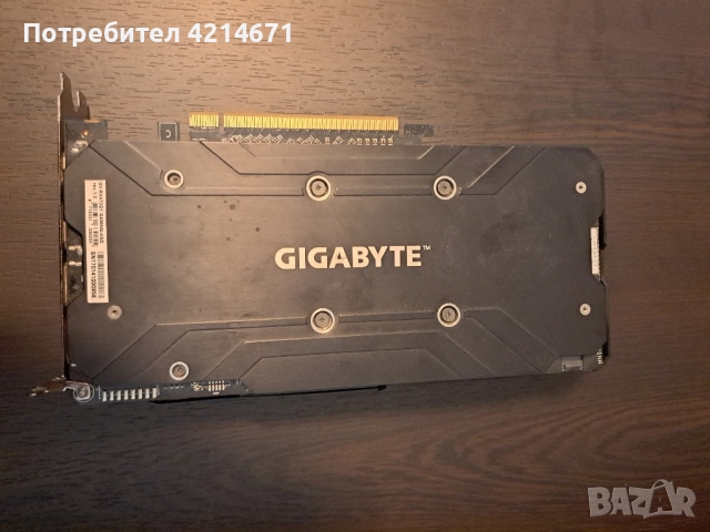 Gigabyte GV-RX470G1 GAMING-4GD 	•	GPU: AMD Radeon RX 470 Памет: 4 GB GDDR5 	, снимка 2 - Видеокарти - 52322726