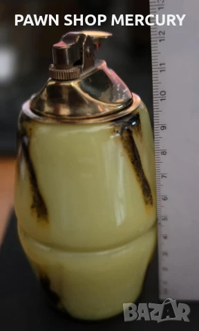 Продавам настолна запалка от камък , снимка 5 - Запалки - 38607896