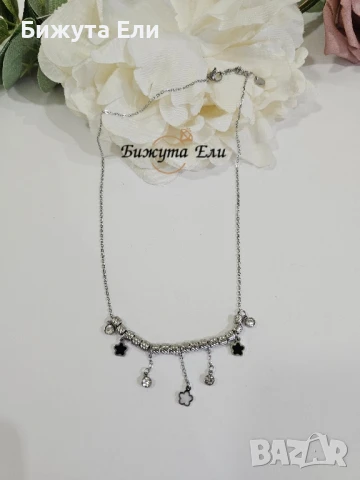 Колие стомана 01, снимка 3 - Колиета, медальони, синджири - 51110247