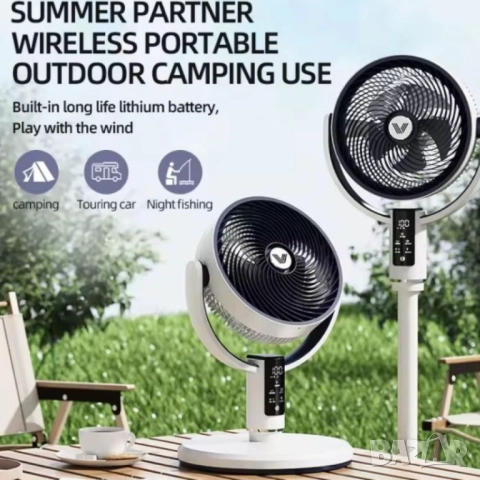 Безшумен и мощен вентилатор с дистанционно управление — 4 височини за всяко пространство, снимка 4 - Друга електроника - 52094201