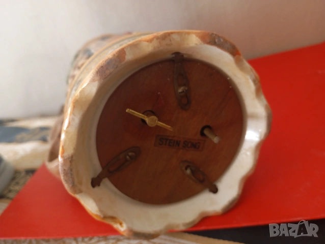 Стара музикална халба за бира с капак, снимка 5 - Други ценни предмети - 53868851