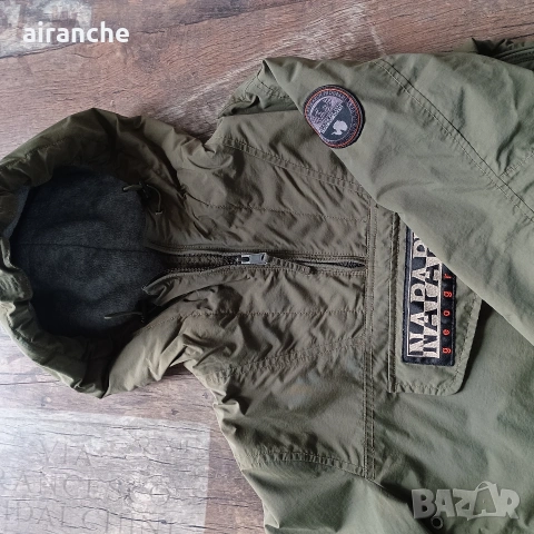 Оригинално мъжко зимно яке Napapijri, снимка 5 - Якета - 53186059