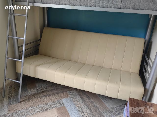 Двуетажно легло с диван, снимка 6 - Спални и легла - 45712807