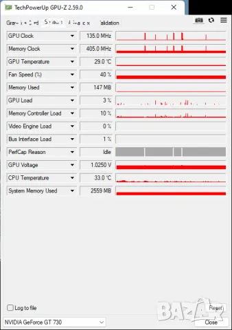 Видео карта NVidia GeForce Dell GT730 2048MB GDDR3 64bit PCI-E, снимка 11 - Видеокарти - 47828069