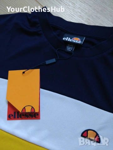 НОВА Ellesse Mendoza Tee XS size Мъжка тениска, снимка 3 - Тениски - 53704723