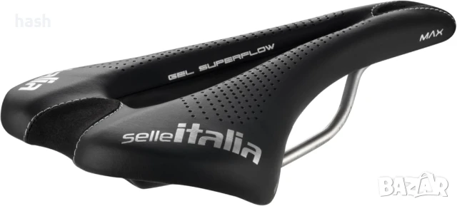 Седалка Selle Italia, Седло Max SLR Gel Superflow черно, L3 унисекс за възрастни