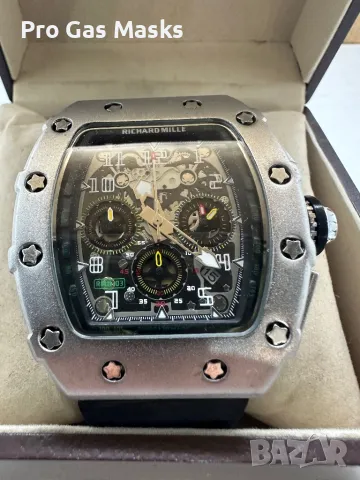 Часовник Richard Mille Quartz Само за 150 лв Ново с дървена кутия, снимка 1 - Мъжки - 47806802