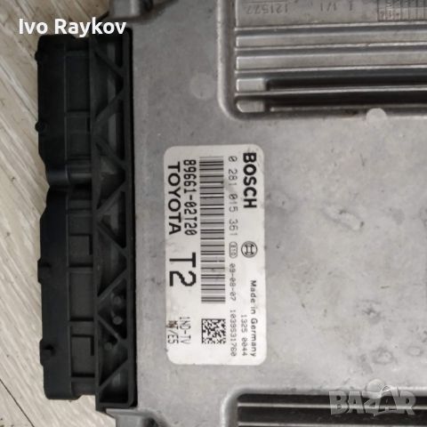 ЕКУ , ECU Toyota Auris 1.4 D4D , 89661-02T20, снимка 3 - Части - 45810783