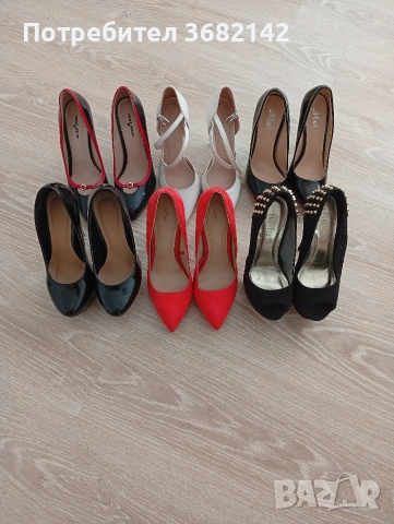 продавам дамски обувки , снимка 2 - Дамски обувки на ток - 53873718