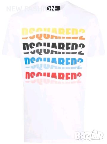 Мъжки Памучни Тениски DSQUARED2 , снимка 2 - Тениски - 46783456