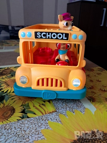 Детски училищен автобус Battat , снимка 7 - Музикални играчки - 53581745