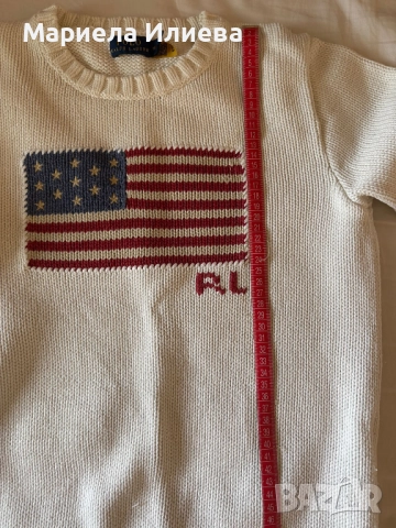 Оригинален пуловер Ralph Lauren, снимка 7 - Блузи с дълъг ръкав и пуловери - 52240211