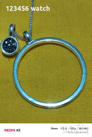 Красиво нежно колие, снимка 3 - Колиета, медальони, синджири - 53890817