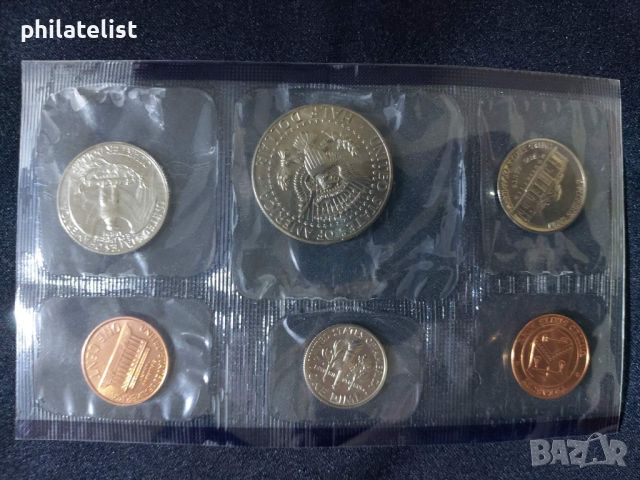 Комплектен сет - САЩ от 6 монети - 1987 година P - Филаделфия, снимка 2 - Нумизматика и бонистика - 46351091