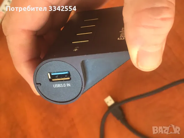 УРЕД USB 3,0 КОНЦЕНТРАТОР С 4 ПОРТА НОВО, снимка 7 - Кабели и адаптери - 46828773