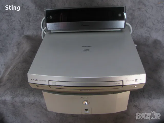 PIONEER Усилвател , Диск + Тунер , Мултидисплей - Син , Колони 2+1, снимка 2 - Аудиосистеми - 50422254