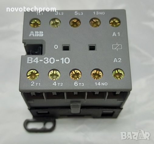 Контактор ABB B4-30-10 12А 24V~, снимка 1 - Други машини и части - 13462672