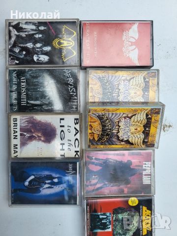 аудио касети рок музика албуми, снимка 1 - Аудио касети - 45916959
