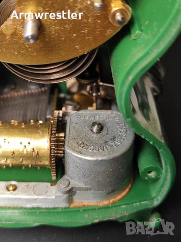Ретро Механичен Немски Часовник Schmid Латерна, снимка 9 - Антикварни и старинни предмети - 45432544