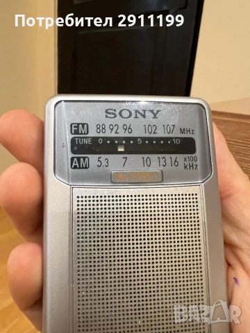 Мини радио Sony с подарък, снимка 3 - Други - 54256600