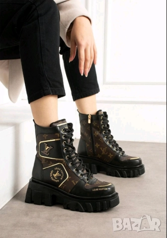 висококачествени дамски боти Christian Dior Louis Vuitton , снимка 2 - Дамски боти - 52158338