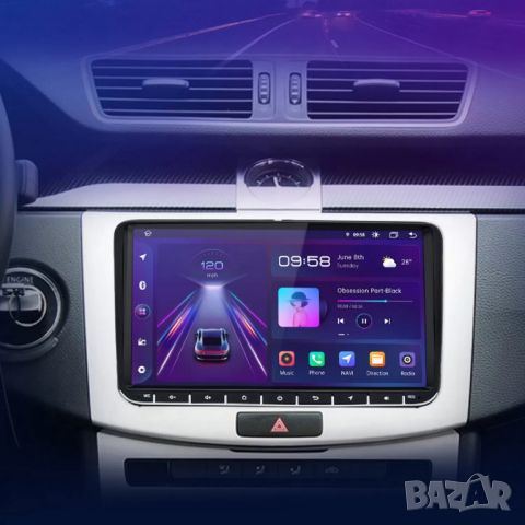 9" 2-DIN мултимедия за Volkswagen-SEAT-Skoda. Android 13, RDS, 32GB ROM , RAM 2GB DDR3, снимка 16 - Аксесоари и консумативи - 46800828