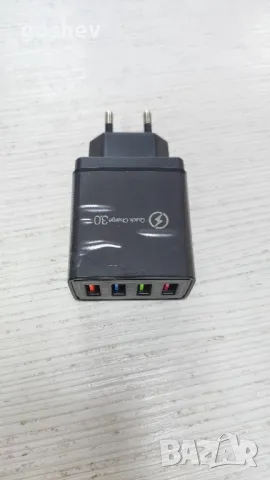 Бързо зарядно за телефон 4xUSB - ново, снимка 6 - Оригинални зарядни - 47235246