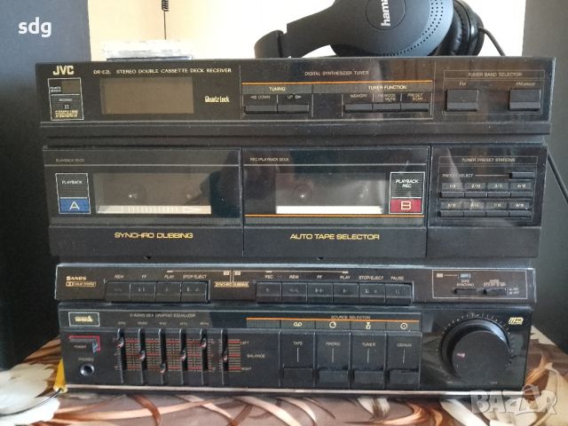 JVC Cassette player with recorder , снимка 2 - Аудиосистеми - 45593550