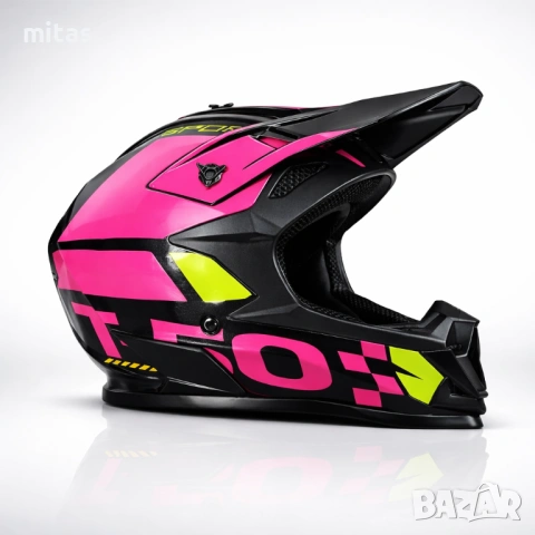 Кросова каска ORZ Sport, Full Face, DOT Сертификат, Размер: S; XL;, снимка 10 - Аксесоари за велосипеди - 51610532