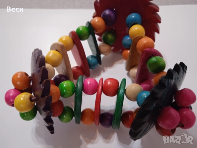 Ефектна гривна бохо стил, снимка 2 - Гривни - 51760897