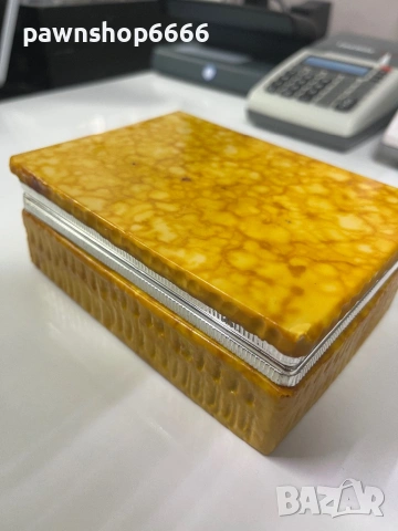 Кутия за бижута от алабастър , снимка 7 - Антикварни и старинни предмети - 53423561