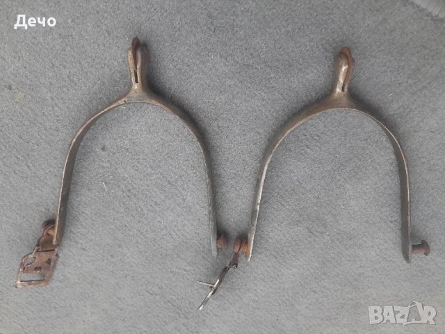 Комплект /Чифт Стари Бронзови Кавалерийски шпори в добро запазено състояние 