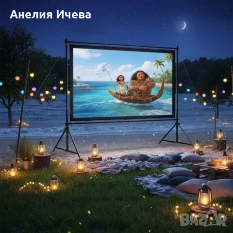 Прожекционен екран Getco Tech 120, снимка 2 - Други стоки за дома - 51935966