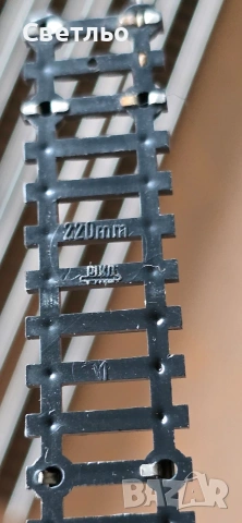 Прави релси 220мм мащаб N 1:160 за влакчета П профил , снимка 2 - Колекции - 53148188