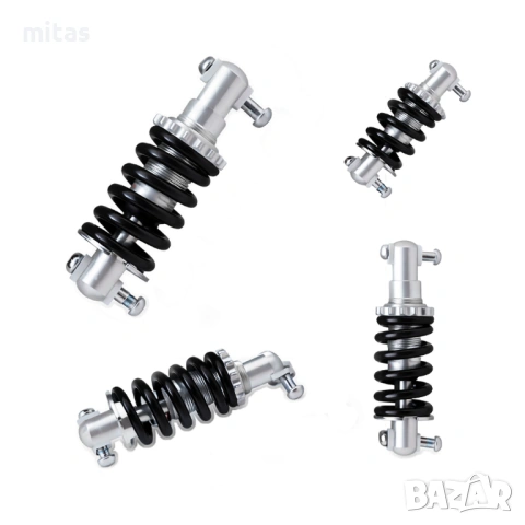 Заден амортисьор за велосипед с пружина – 100 / 125 / 150 / 170 mm, снимка 4 - Части за велосипеди - 53886713