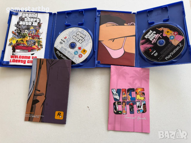 Grand Theft Auto Double Pack за PS2, снимка 5 - Игри за PlayStation - 53527519