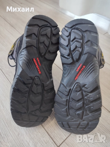 Високи детски обувки Salamon.Номер-34.Goretex не пропускат вода, снимка 10 - Детски боти и ботуши - 52348520