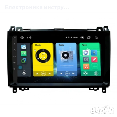 Android мултимедия GPS навигация CarPlay Android Auto + Камера – за Mercedes W169 W245 Vito Viano, снимка 5 - Аксесоари и консумативи - 53992207